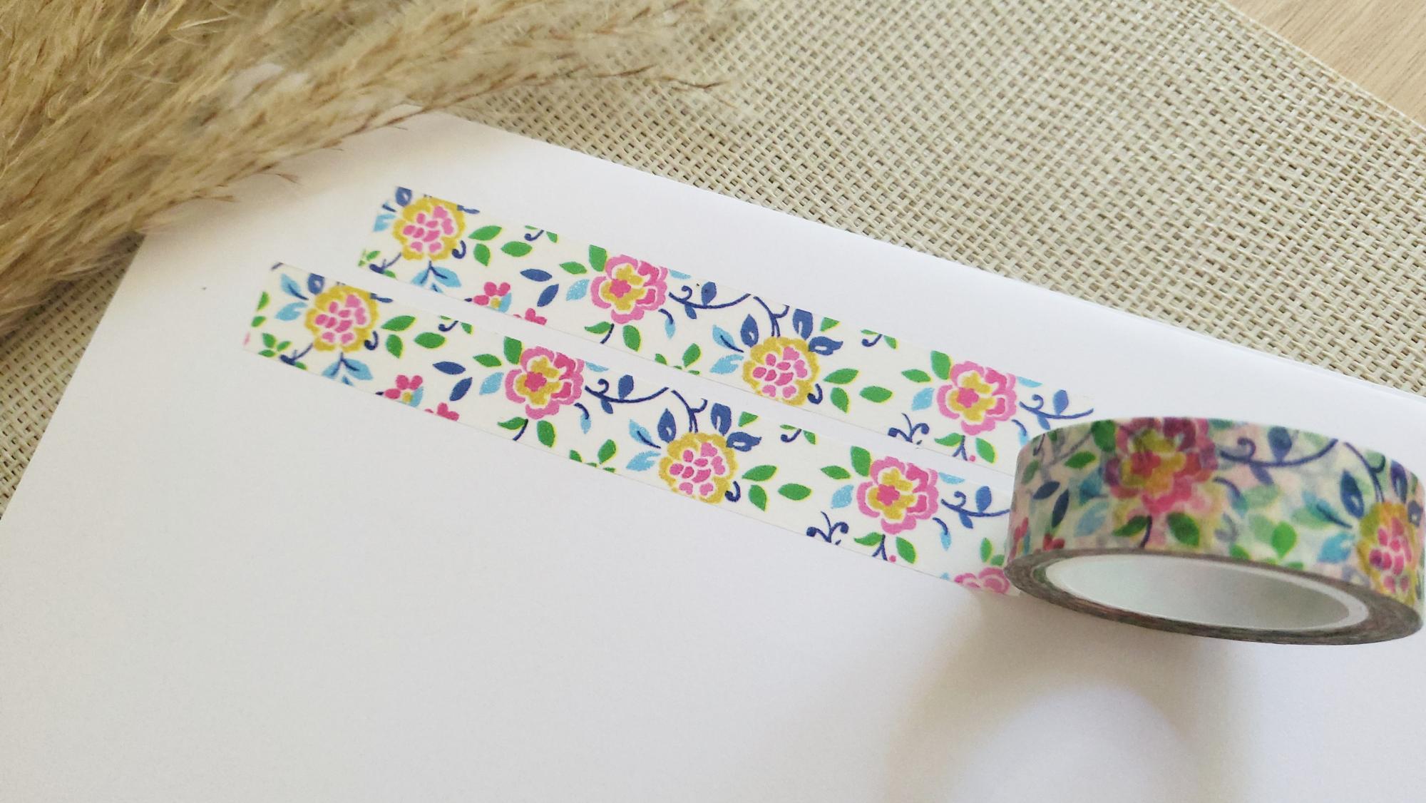 Washi Tape Flowers
